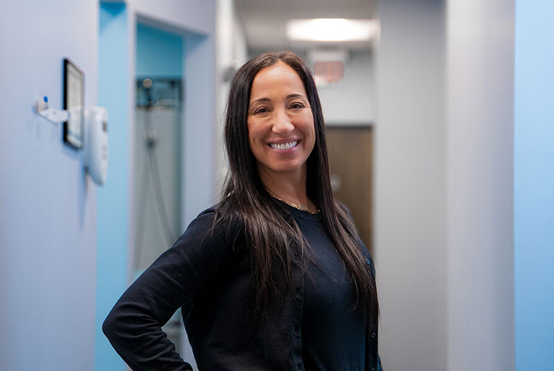headshot of patient smiling