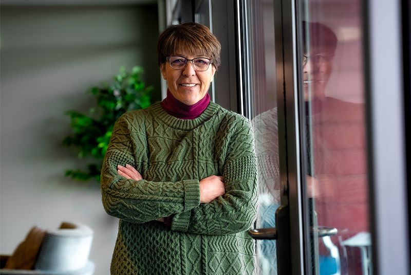headshot of patient smiling