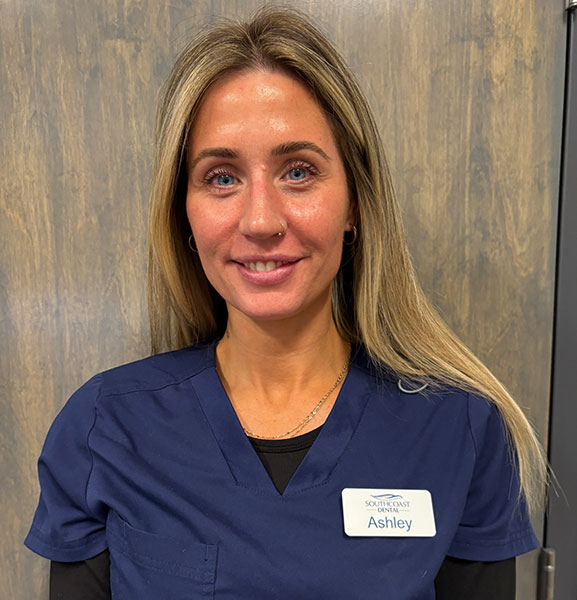 Ashley, Assistant. Blonde woman.